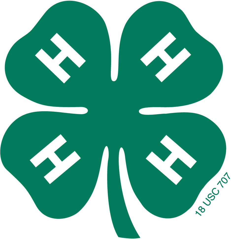Green 4-H Clover